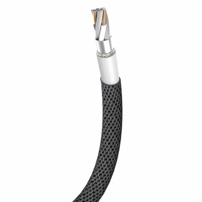 3. Baseus Yiven kabel przewód w materiałowym oplocie USB / Lightning 1,8M czarny (CALYW-A01)