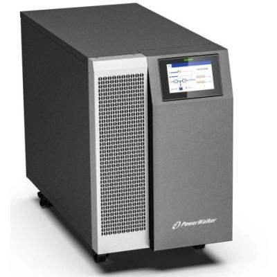 3. UPS POWERWALKER VFI 30K TAP PF1 3/3 BE ON-LINE 30KVA TERMINAL USB-B RS-232 3/3 LCD EPO BEZ BATERII