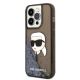 2. Etui Karl Lagerfeld Glitter Karl's Head na iPhone 14 Pro - czarne