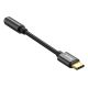 3. Adapter Baseus L54 do słuchawek USB-C / mini jack 3.5mm DAC 24 bit 48 KHz - czarny