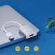 4. Adapter Orico UTH USB-A 3.0 do HDMI - srebrny