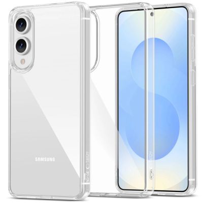 Etui Tech-Protect FlexAir Hybrid na Samsung Galaxy S25 Edge - przezroczyste