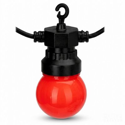 2. GIRLANDA OGRODOWA PARTY LIGHT 20LED G50 TIMER MOŻLIWOŚĆ ŁĄCZENIA KOLOR