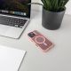 8. Etui Wozinsky Fashion Case z MagSafe na Samsung Galaxy S24 FE - różowe