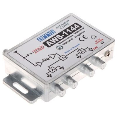 Wzmacniacz antenowy ANTENOS STIPRINTUVAS AWS-1144 14 / 17dB