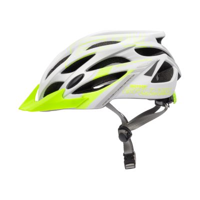 8. Kask Meteor Gruver L 58-61 cm biało-zielony 24802