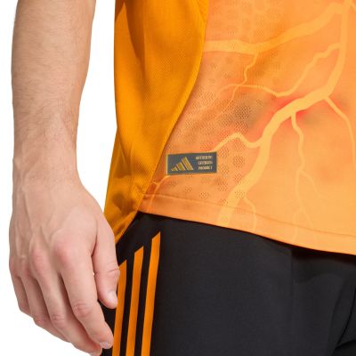 6. Koszulka męska adidas AS Roma 25/26 pomarańczowa JP4801