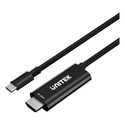 2. UNITEK KABEL USB-C - HDMI 4K60HZ Z PORTEM PD 100W M/M