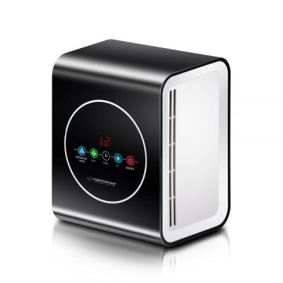 7. Esperanza EHP001 oczyszczacz powietrza 45 dB Czarny, Biały