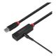 3. Lindy 43400 huby i koncentratory USB 3.2 Gen 1 (3.1 Gen 1) Type-C 5000 Mbit/s Czarny