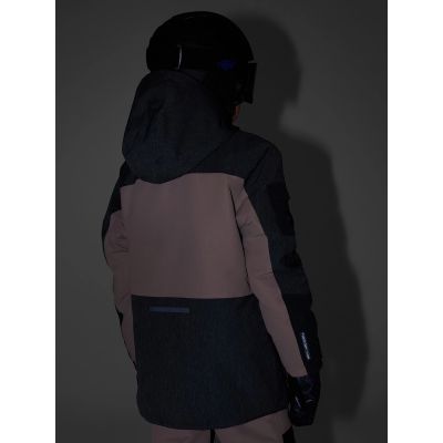 4. Kurtka snowboardowa membrana 10000 dziecięca 4F 4FJRAW25TTJAU1039-82S