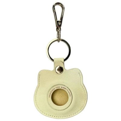9. Zestaw Nimmy Big Eyed Pet 2.0 Cat 3w1 torebka na telefon + portfel + etui na lokalizator - beżowy