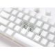 2. Ducky One 3 Aura White SF klawiatura Gaming USB QWERTY Amerykański międzynarodowy Biały