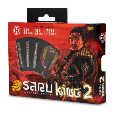 12. Rzutki Harrows Saru King 2 90% Softip HS-TNK-000013352